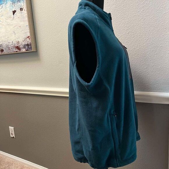 NordicTrack Вark Еurquoise Сolor Men’s Fleece Vest  size L - Picture 3 of 14